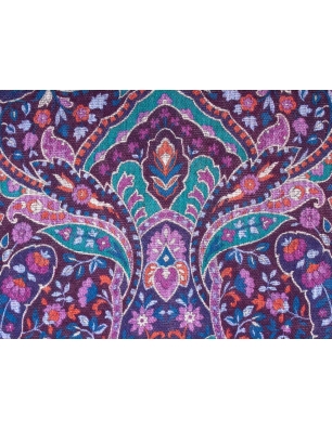 Tissu Batiste en viscose Moulin - Fantasia Persiana - couleurs