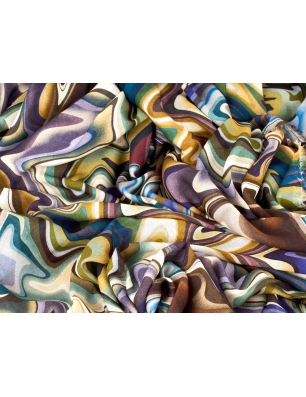 Moulin viscose batiste fabric - Preziosa Agata - colors