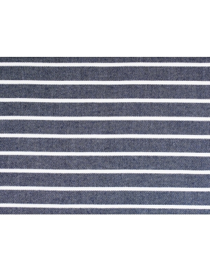 Tecido Camisaria Monti com caxemira - trama Twill - riscas - 2 cores