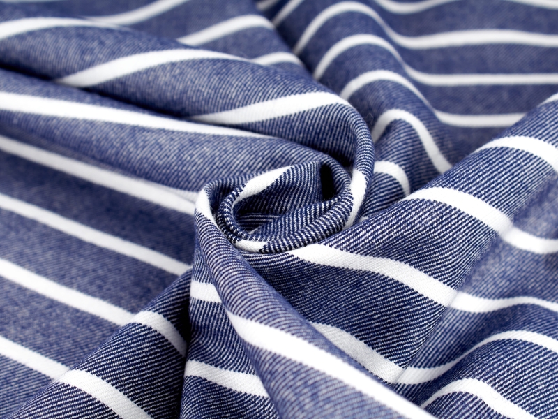 Camisa Monti com cashmere - tecido Twill - listras - 2 cores