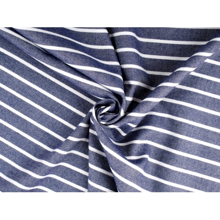 Látka Košilovina Monti s kašmírem - vazba Twill - pruhy - 2 barvy