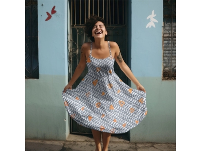 Ύφασμα από βισκόζη - Αγάπη Αγάπη Αγάπη