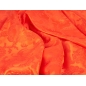 Gucci stílusú, jacquard selyem - tüzes papaya