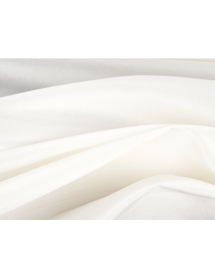 Jedwabna organza - double weave - śmietanka