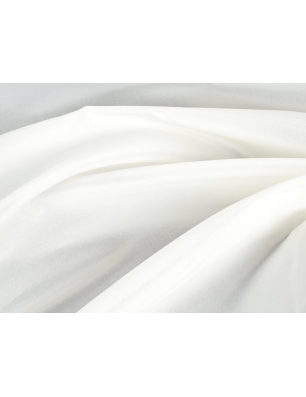 Jedwabna organza - double weave - śmietanka