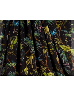 Tkanina jedwabna - Il paradiso nero - w stylu Gucci