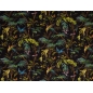Siden sygnierad - Il paradiso nero - i Gucci-stil Siden sygnierad - Il paradiso nero - i Gucci-stil