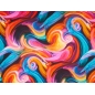 Cotton knit - The land of imagination - looped terry