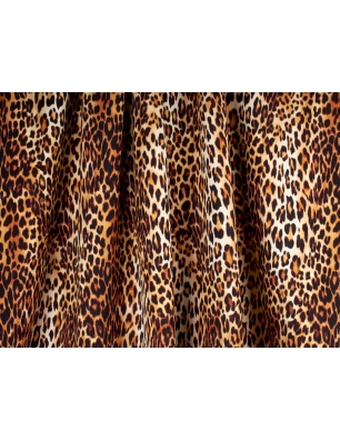 Stof Wol gesigneerd - Panterprint - in de stijl van Dolce&Gabbana