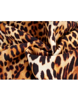 Fabric Wool signed - Leopard print - in the style of Dolce&Gabbana