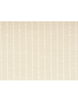 Tecido de viscose lyocell com riscas finas.