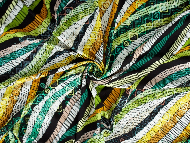 Viskosatrikå - Somrig boho-känsla - färger