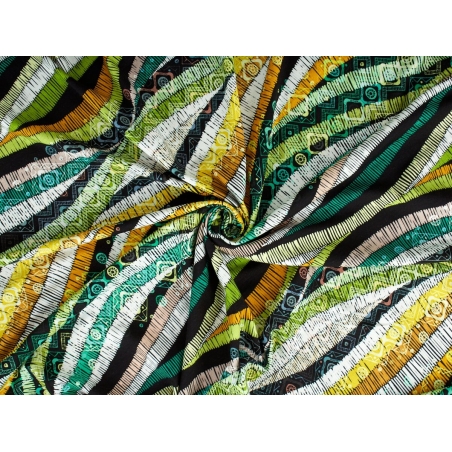 Viskózová pletenina - Letní boho vibe - barvy