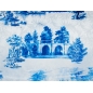 Satäng jacquard för klänning - Blu romance