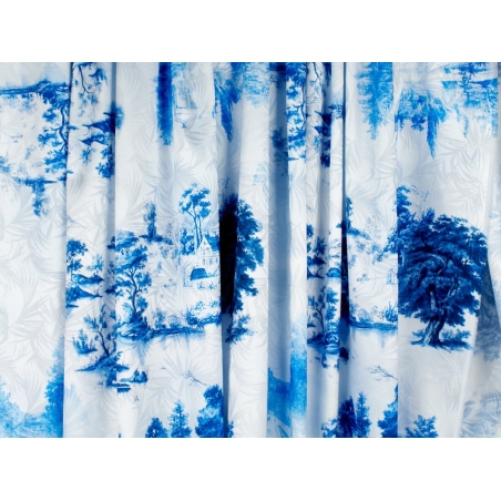 Satiinjakardine kleidi jaoks - Blu romance