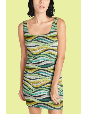 Tricot de viscoză - Vibrație boho de vară - culori