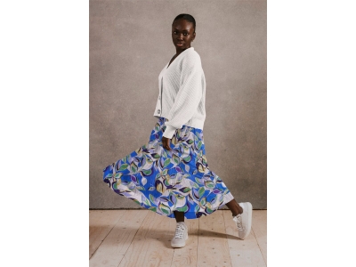 Βισκόζη ύφανση - Βιολετί φύλλα