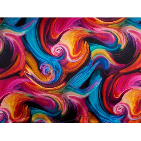 Silk signed - The Land of Imagination - colors