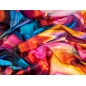 Silk signed - The Land of Imagination - colors
