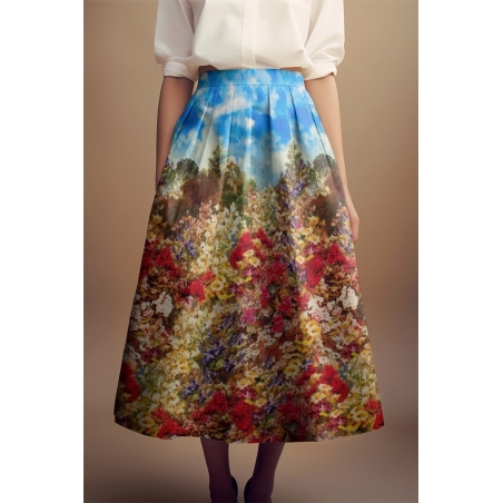 La laine signée - Giardino romantico - dans le style Armani