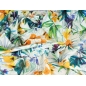 Batista di seta - Flora tropicale - colori