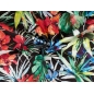 Batists ar zīdu - Flora tropicale - krāsas
