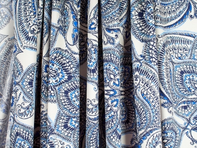 Viscosa Raso Foxy - Blues of Persia