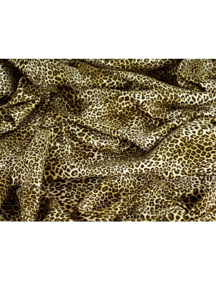 Stof Viscose Raso Foxy - Wilde olijf