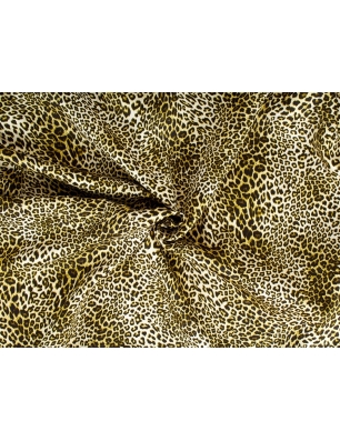 Stof Viscose Raso Foxy - Wilde olijf