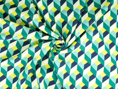 Țesătura Viscose twill - Iluzie retro