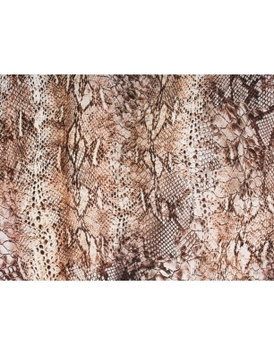 Tecido Viscose fosco - Cobra cascavel
