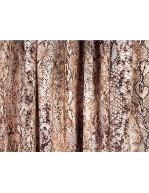 Matte Viscose Stof - Ratelslang