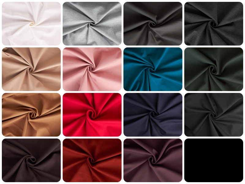 Tissu premium Barbara - gamme de couleurs