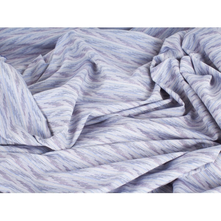Camicia di cotone - tessuto jacquard - in stile Missoni