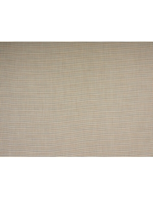 Fabric Suit Wool - houndstooth weave - Miele a nero