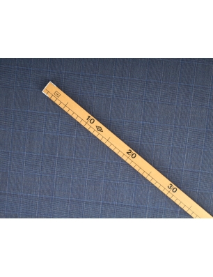 Stoff Wollanzug Loro Piana - Glencheck-Webart