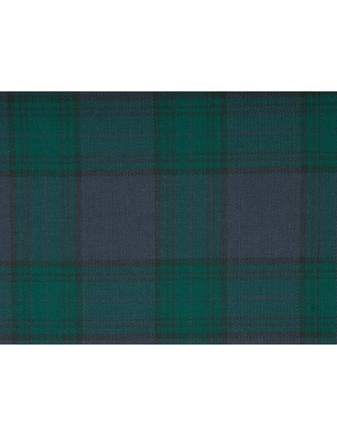Stoff Wollanzug - Twill-Webart - Ralph Lauren Stil Karomuster