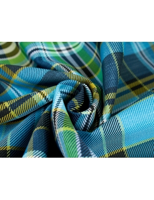 Tecido Diagonal - Xadrez ao estilo Hermès
