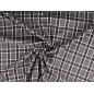 Wool costume fabric - twill weave - tartan in Dior style