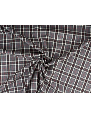 Kostymull - twill väv - tartan i Dior-stil