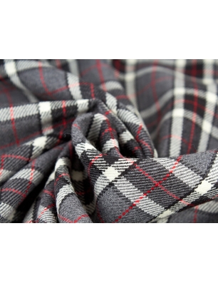 Uldkostume - twill væv - tartan i Dior stil