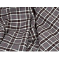Wollkostümstoff - Twill-Webart - Tartan im Dior-Stil