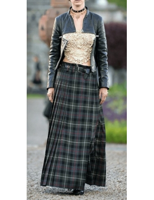 Uldkostume - twill væv - tartan i Dior stil