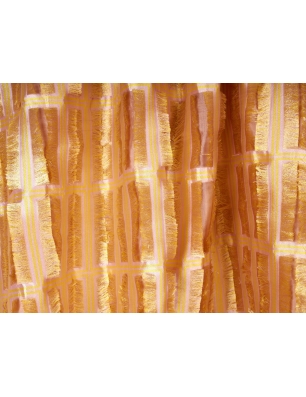 Tissu Jacquard signé - Finestrelle con fiocchi - dans le style Versace