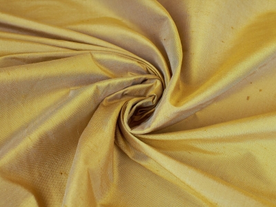 Seda de Shantung - Dorado