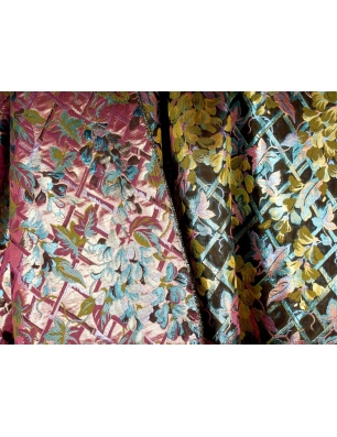 Jacquardstof med signatur - Ricchezza - i Dolce&Gabbana stil