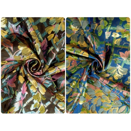 Jacquard-kangas, merkitty - Ricchezza - Dolce&Gabbana-tyylillä