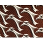 Tissu jacquard signé - Uccelli - dans le style Gucci