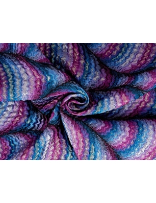 Jacquard-stof med signatur - Elegant dimension