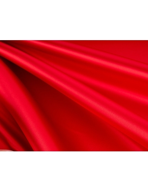 Seta satinata - rosso Versace - oltre 55 momme!!!